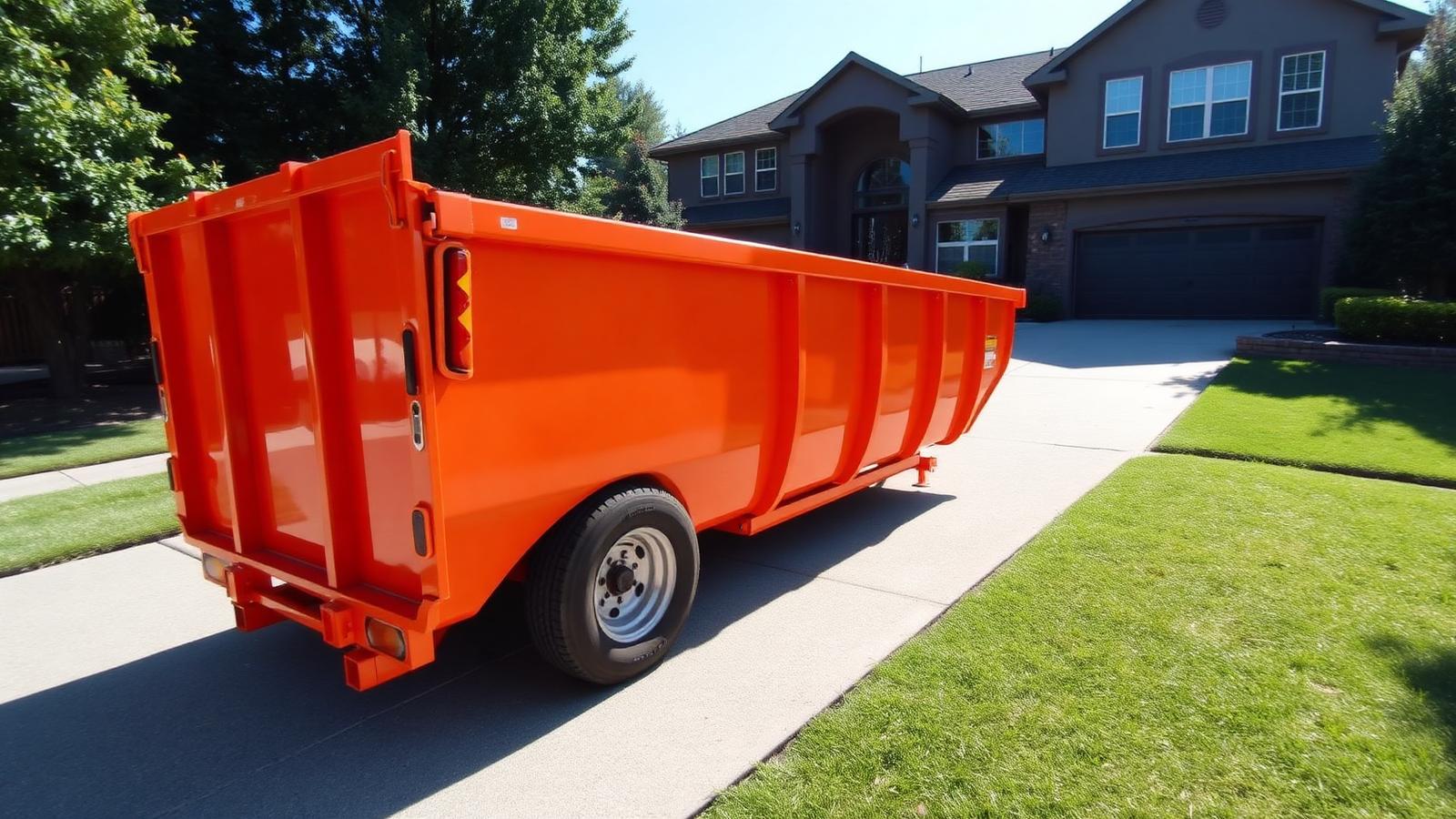Junk Removal & Bulk Item Pickup project with roll-off container in Northern Kentucky